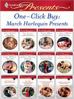 cover image of March Harlequin Presents